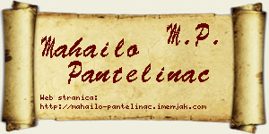 Mahailo Pantelinac vizit kartica